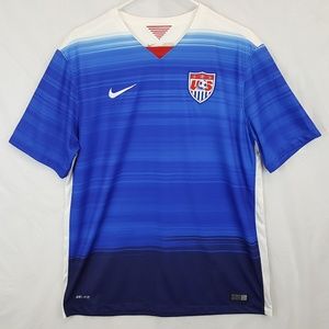 Nike Team USA SOCCER Mens L Jersey 2015 Away World